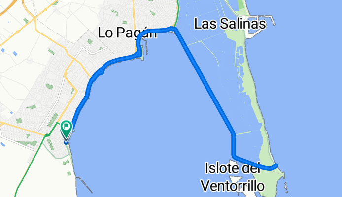 De Explanada Barnuevo 12A a Calle Bolarín