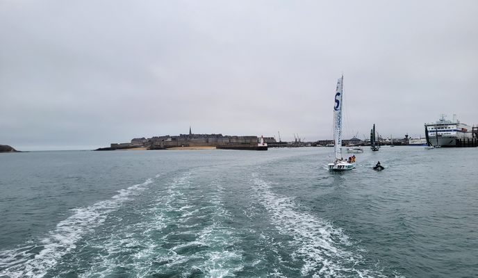 Foto 1 de la ruta de Bikemap "Staint Malo bis Martignon"