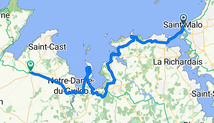 Staint Malo bis Martignon