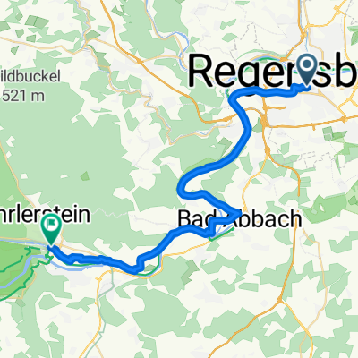 Regensburg nach Kelheim