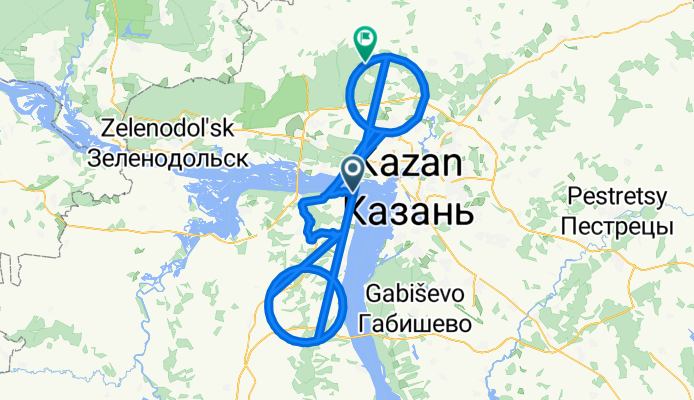 Большой круговой маршрут в В.Услоне