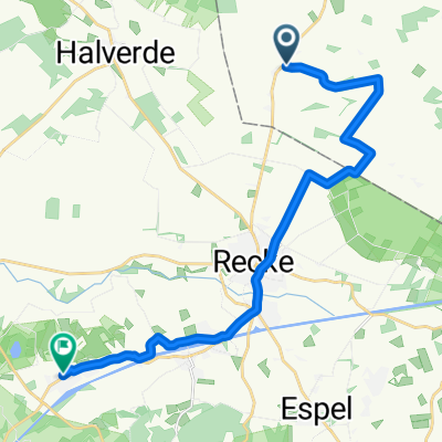 Recker Straße nach Ketteler Straße