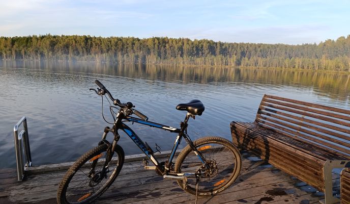 Photo 1 de l’itinéraire Bikemap « От улица Свердлова до Бабошкино »