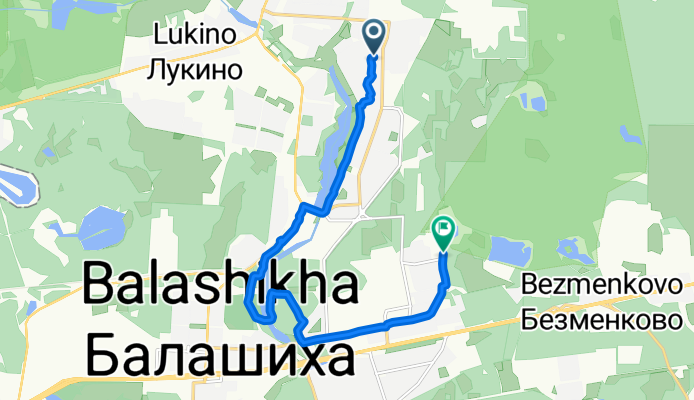 От улица Свердлова до Бабошкино