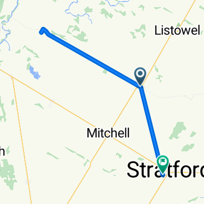 Jones St, North Perth to Lightbourne Ave, Stratford