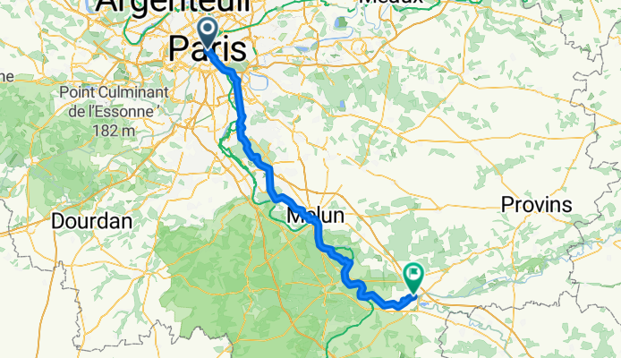 Paris - Montereau-Fault-Yonne