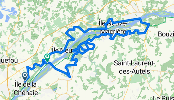 De Thouaré à Place de la Gare