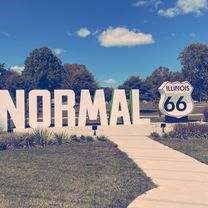 RTE 66 Bike Trail - Normal Sign to Towanda