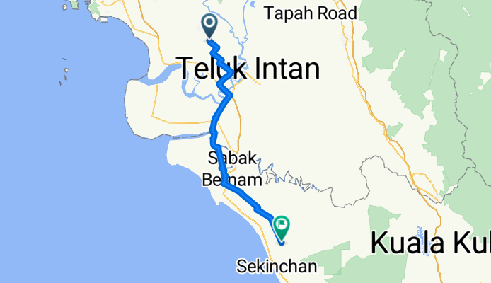 Teluk Anson - Sungai Besar
