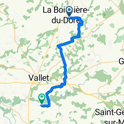 Rue de l'Aulnaie, La Boissière-du-Doré to Route du Château de la Cour, Mouzillon