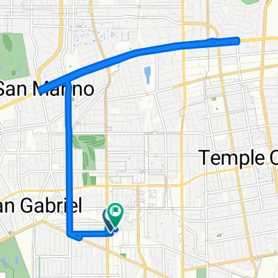 Santa Fe Ave, San Gabriel to Santa Fe Ave, San Gabriel