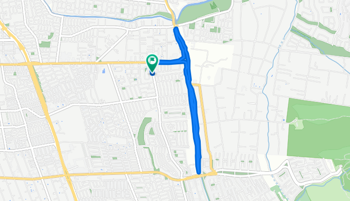 Jardín Alto, La Florida a Jardín Alto, La Florida