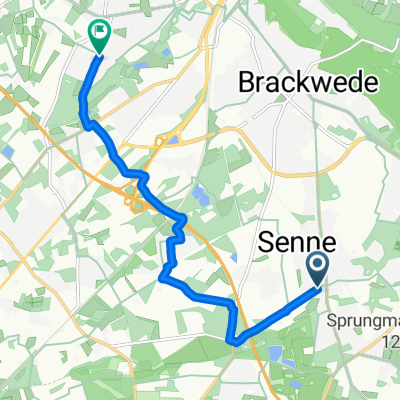 Windelsbleicher Straße, Bielefeld nach Kupferheide, Bielefeld