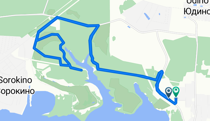 Деревня Пирогово, Городской Округ Мытищи до улица Сурикова, Городской Округ Мытищи