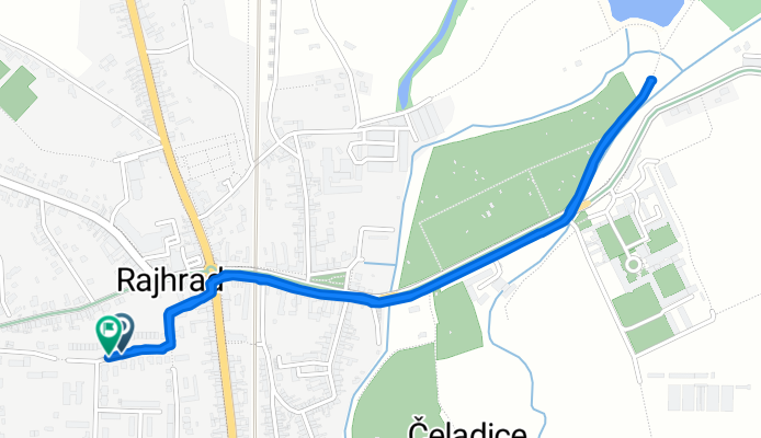 Husova, Rajhrad to Husova, Rajhrad