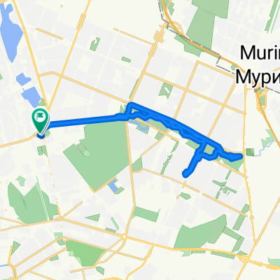 Ярославский проспект, Санкт-Петербург до Ярославский проспект, Санкт-Петербург