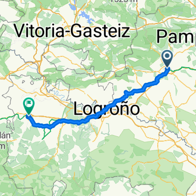 Plaza Santiago, Estella nach Plaza del Santo, Santo Domingo de la Calzada