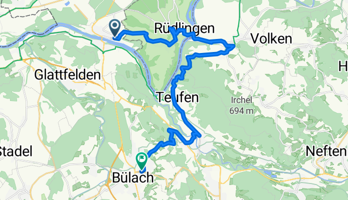 Burgstrasse, Eglisau - Zur Säge, Bülach