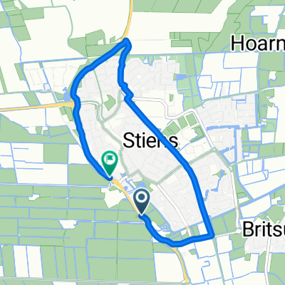 Brédyk, Stiens naar Brédyk, Stiens