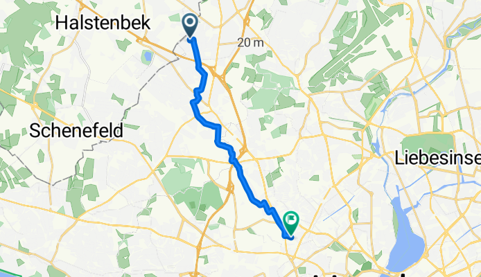 Herzog-Alf-Weg, Hamburg nach Mennonitenstraße, Hamburg