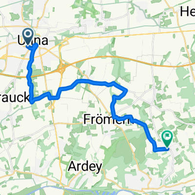 Massener Straße, Unna nach Auf dem Krittenschlag, Fröndenberg/Ruhr