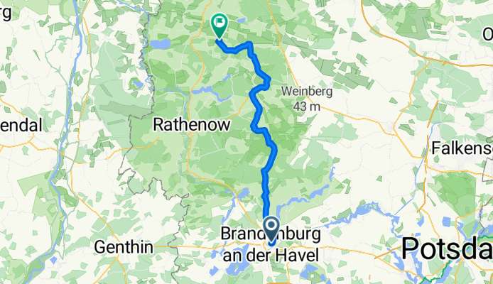 Brandenburg an der Havel - Rhinow