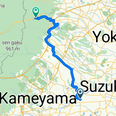 庄野東1丁目, 鈴鹿市へ菰野, 菰野町