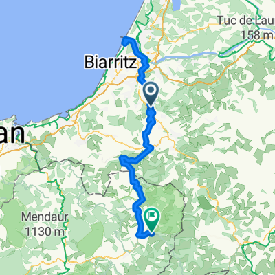 Chemin d'Errepieta, Ustaritz a Calle Berroalde, Baztan