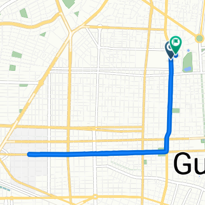 Calzada del Federalismo Norte, Guadalajara a Calle privada de Veracruz, Guadalajara