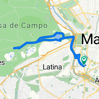 Calle de Santa Casilda, Madrid a Calle de Santa Casilda, Madrid