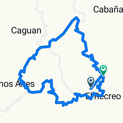 Ruta a Vía Sin Nombre