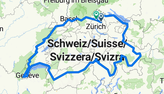 Von Winterthur bis Freienstein-Teufen