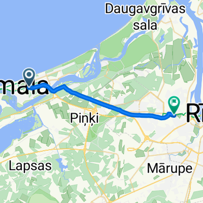 Brīvības prospekts, Jūrmala to Kandavas iela, Riga