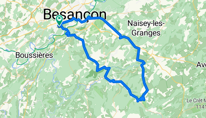 Rue Paul Gauguin, Besançon à Rue Paul Gauguin, Besançon