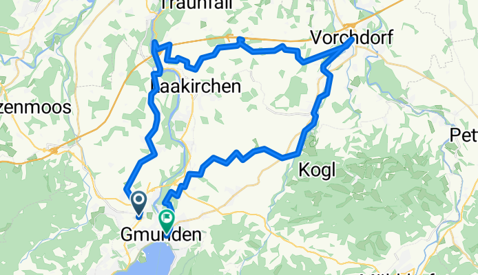 Theresienthalstraße nach Traunbrücke