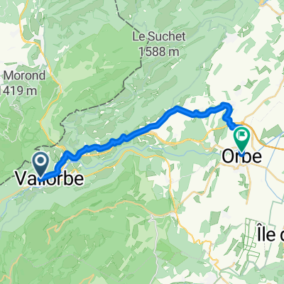 Route du Tunnel nach Rue des Terreaux