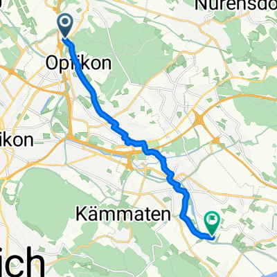 Balz Zimmermann Strasse, Kloten nach Buenstrasse, Dübendorf