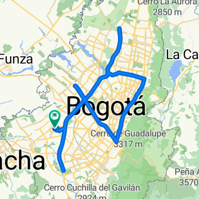 Calle Sur # 78Q-5 to Carrera 78l # 33A-62