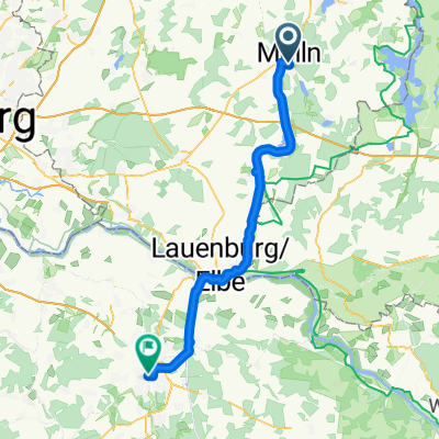 Schäferkamp, Mölln nach Burmeisterstraße, Lüneburg