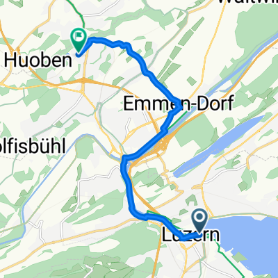 Von Luzern bis Emmen