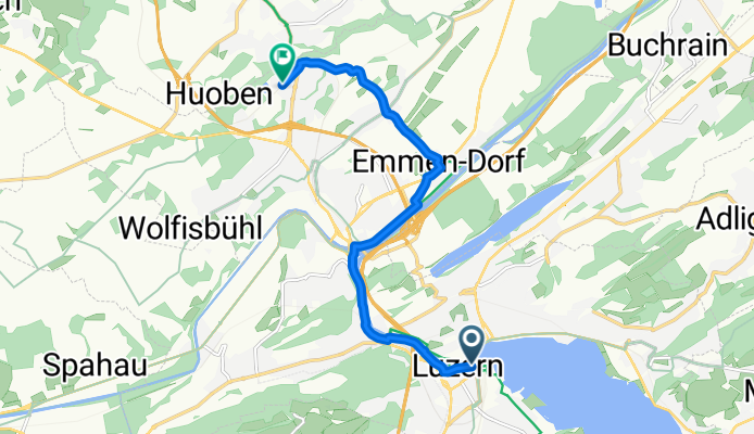 Von Luzern bis Emmen