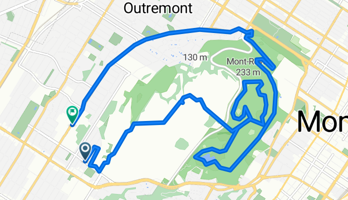 Boul Édouard-Montpetit, Montréal to Ch de la Côte-Sainte-Catherine, Montréal