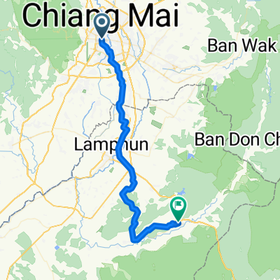 Chiang Mai - Mae Tha