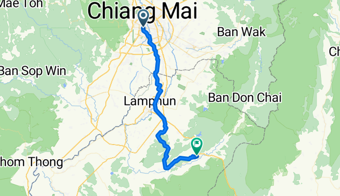 Chiang Mai - Mae Tha