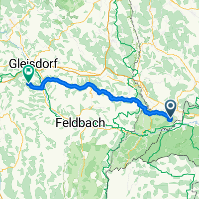 Wallendorf, Mogersdorf nach Weinstadl Olarizi, Sankt Margarethen an der Raab