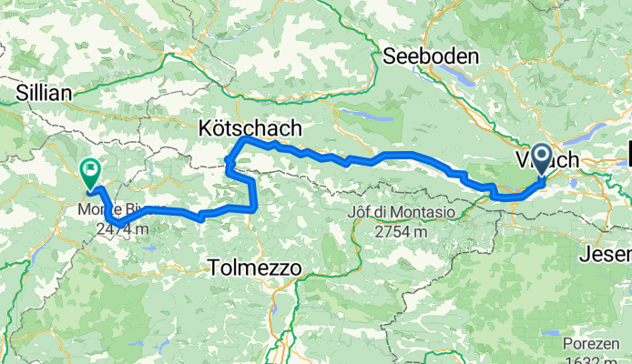 Villach - Santo Stefano di Cadore