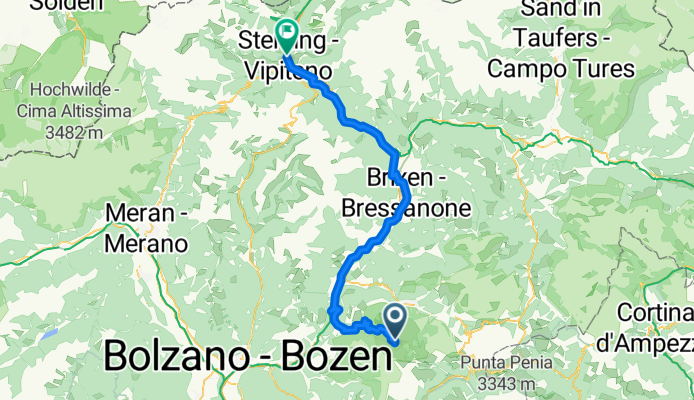 From Castelrotto to Sterzing