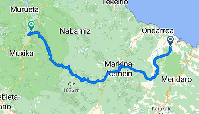 Mutriku - Gernika-Lumo