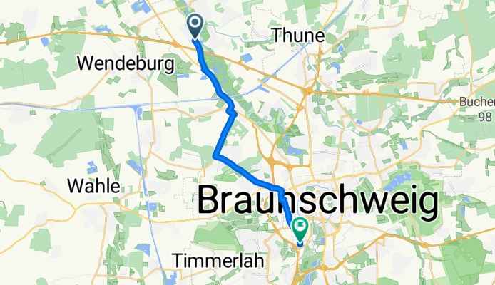 K53 nach Frankfurter Straße