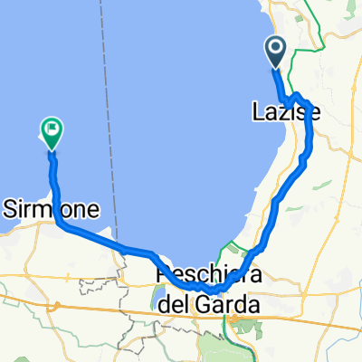 Strada Canova to Viale Guglielmo Marconi